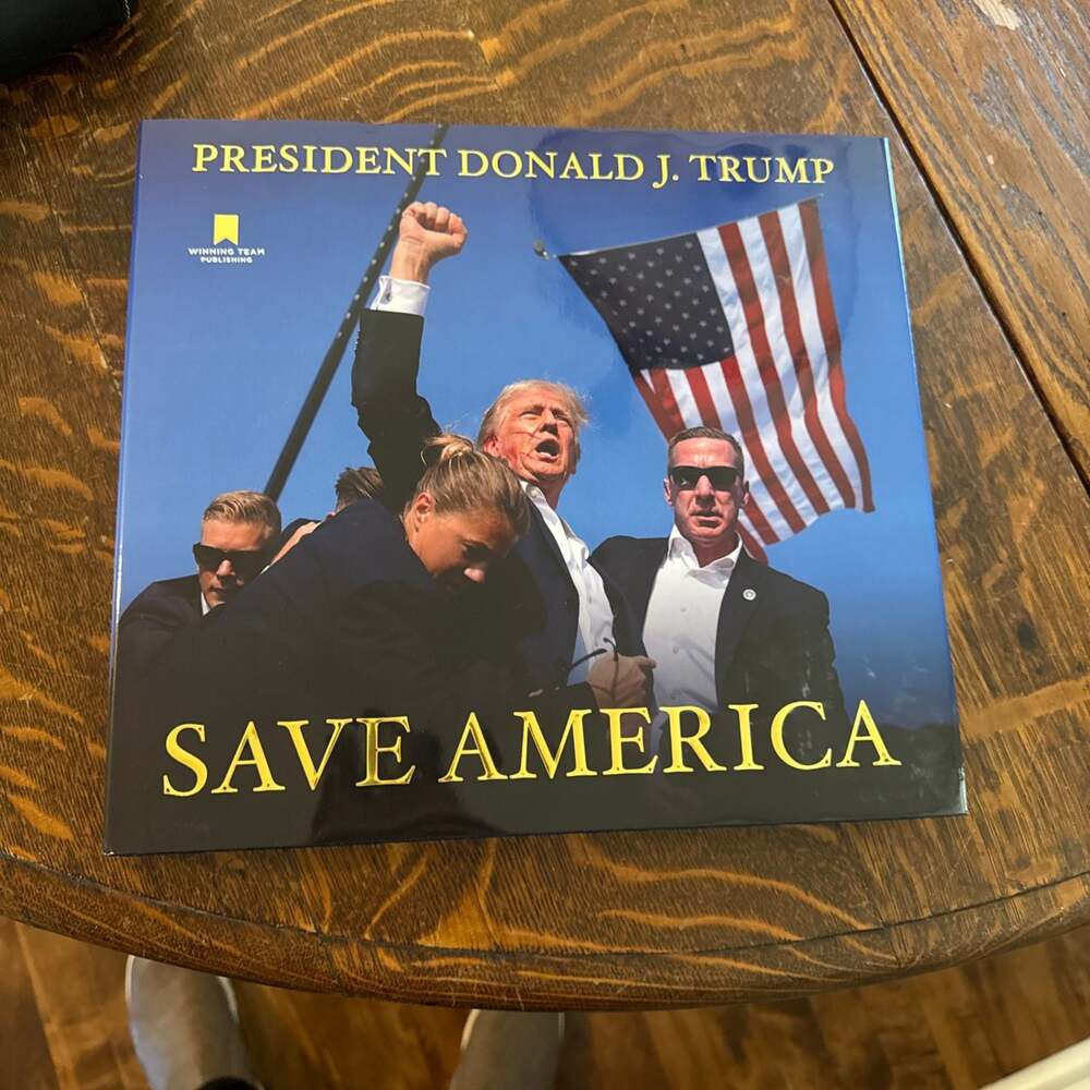 Save America by President Donald J. Trump Hardcover Book